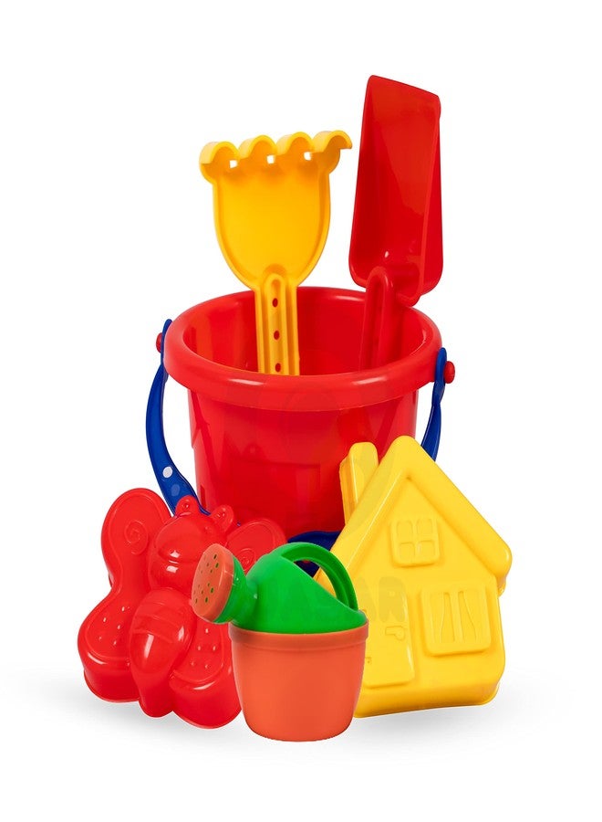 Quasar Beach Castle Water Tools Toys Sand Game Kids Beach Toys, Sand Toys for Kids Beach Toy Pretend Play Set Best Gift Your Children Learn Play Fun Toddler (6 Pcs Beach Set) - Image 5